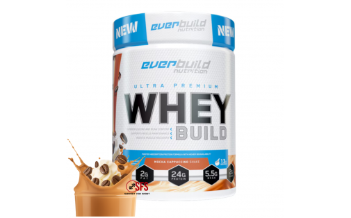 Everbuild Ultra Premium Whey Protein Build Mocha Cappuccino 454 