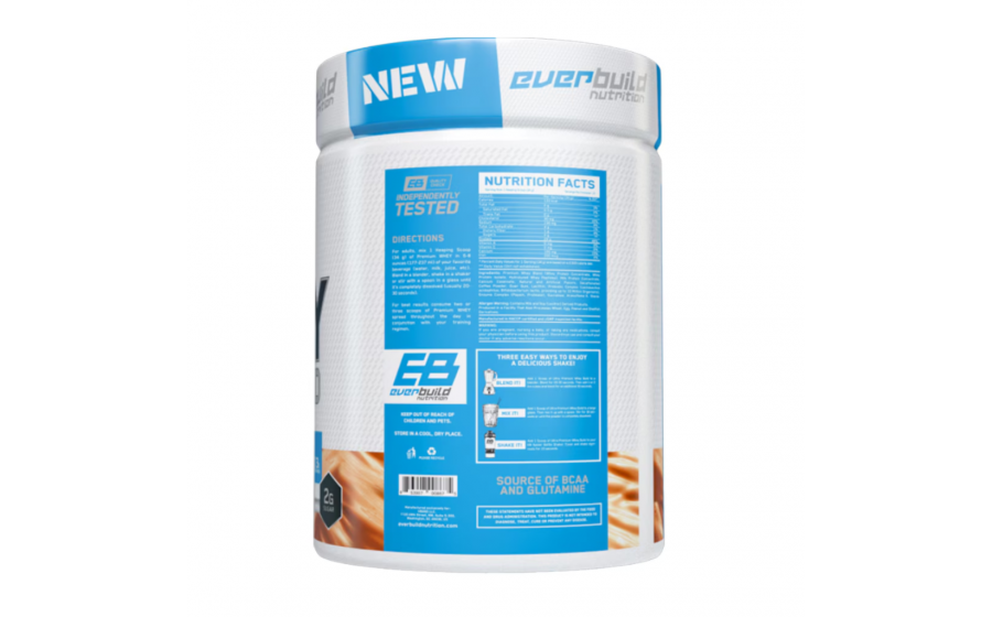 Everbuild Ultra Premium Whey Protein Build Mocha Cappuccino 454 