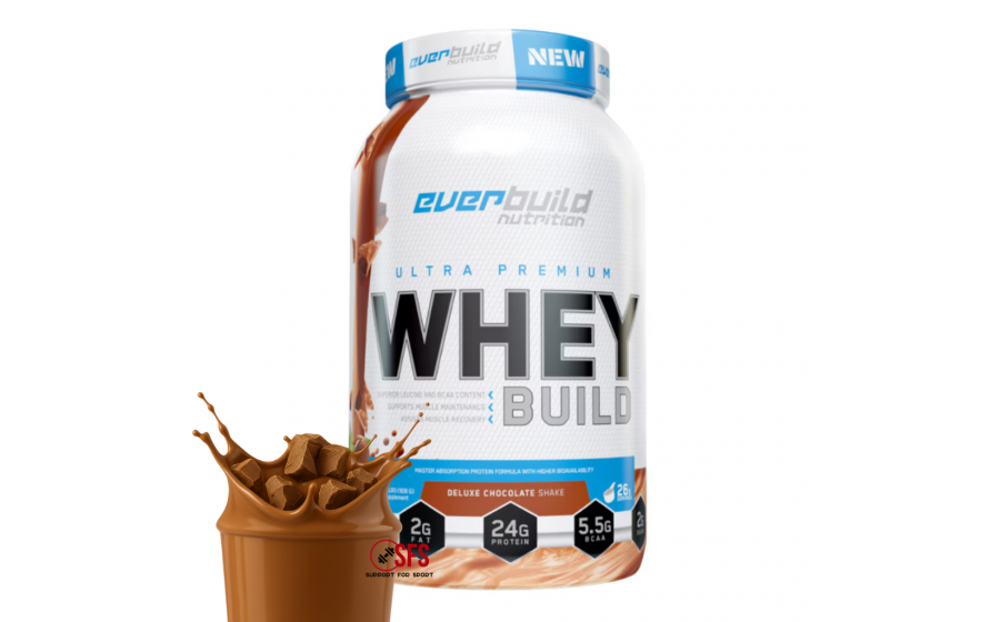 Everbuild Ultra Premium Whey Protein Build Chocolate 908 г
