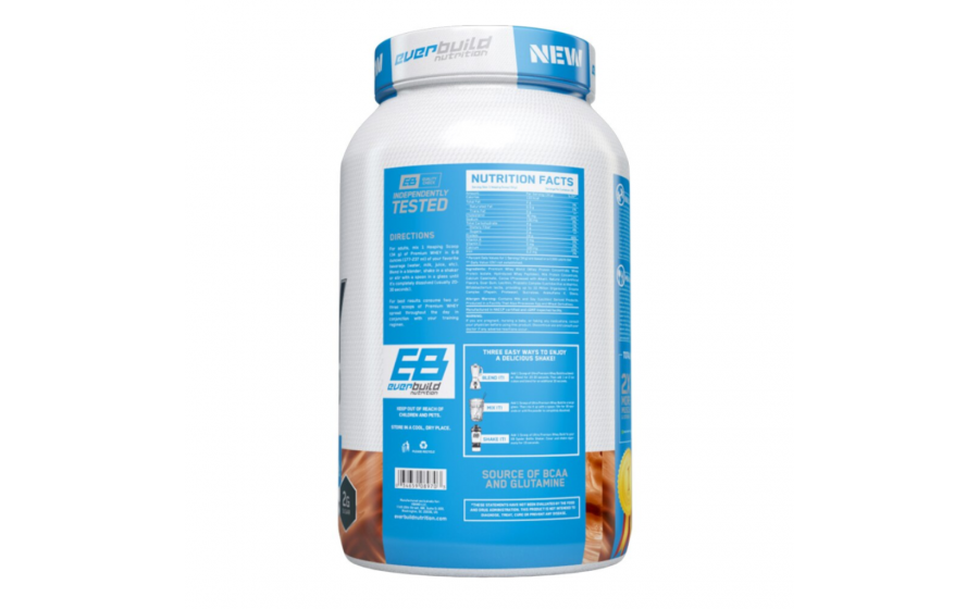 Everbuild Ultra Premium Whey Protein Build Chocolate 908 г
