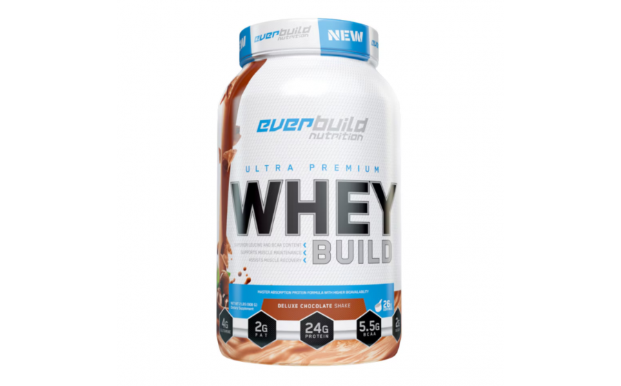 Everbuild Ultra Premium Whey Protein Build Chocolate 908 г