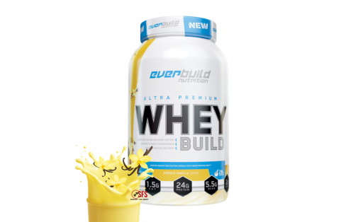 Everbuild Ultra Premium Whey Protein Build French Vanilla 908 г