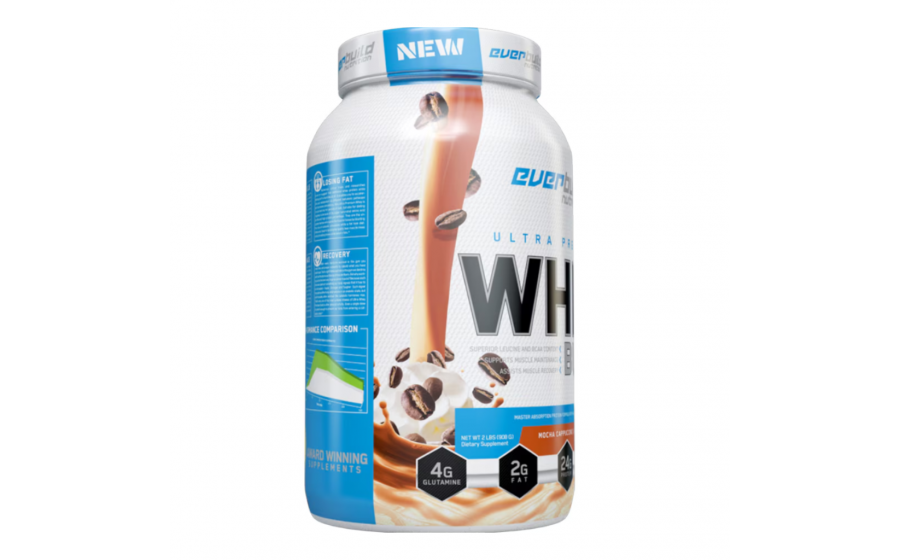 Ultra Premium Whey Protein 908 г Mocha Cappuccino — концентрат Everbuild Ultra Premium Whey Protein Build Mocha Cappuccino 908