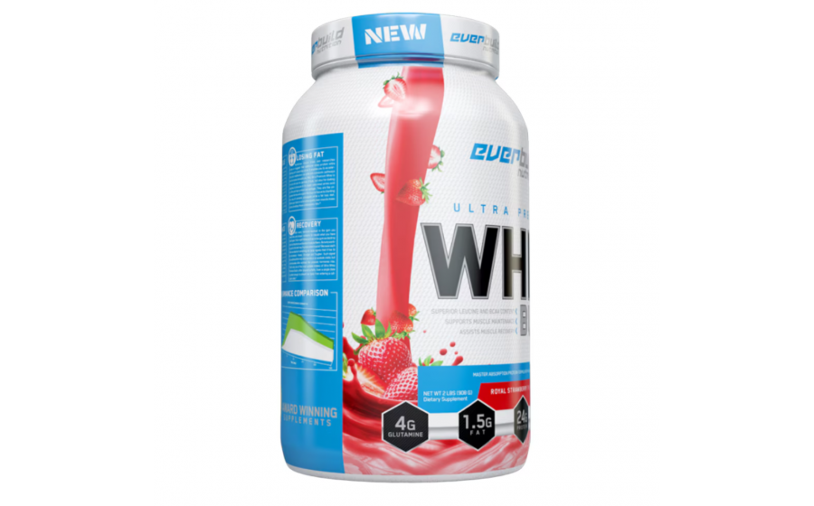 Ultra Premium Whey Protein 908 г Strawberry Smoothie Everbuild Ultra Premium Whey Protein Build Strawberry Smoothie 9
