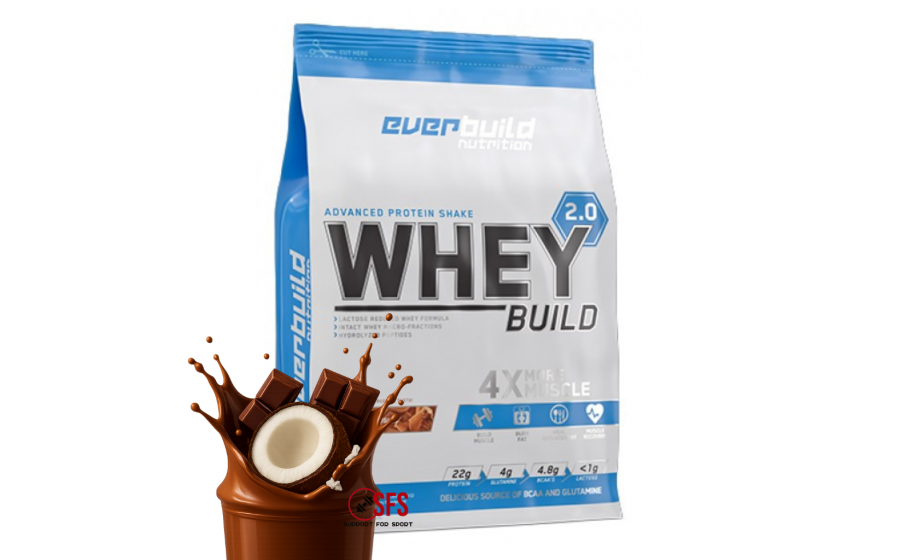 Everbuild Whey Protein Build 2.0 Chocolate Coconut 2270 г