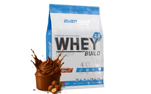 Everbuild Whey Protein Build 2.0 Chocolate Hazelnut 2270 г