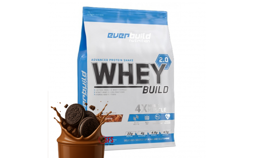 Everbuild Whey Protein Build 2.0 Cookies & Cream 2270 г