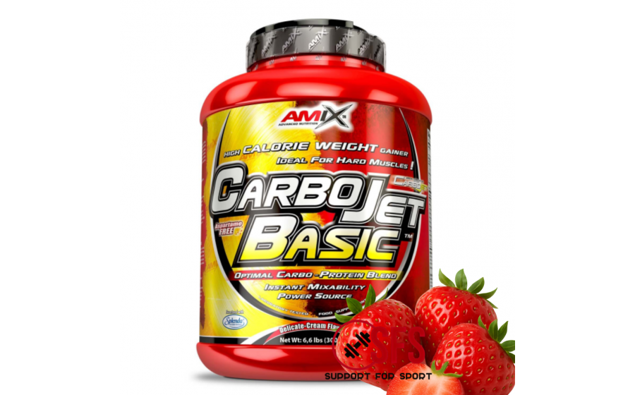 AMIX CarboJET Basic 3000 g Strawberry