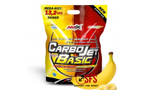 AMIX CarboJET Basic 6000 g Banana
