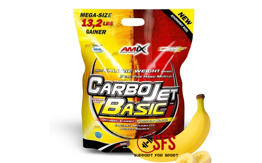 AMIX CarboJET Basic 6000 g Banana AMIX CarboJET Basic 6000 g Banana