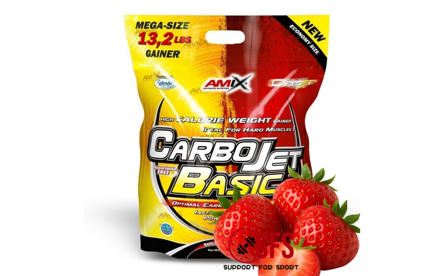 AMIX CarboJET Basic 6000 g Strawberry AMIX CarboJET Basic 6000 g Strawberry