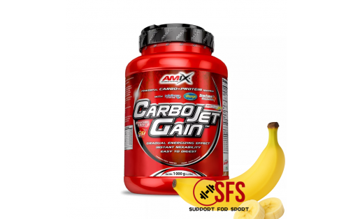 AMIX CarboJet Gain 1000 g Banana