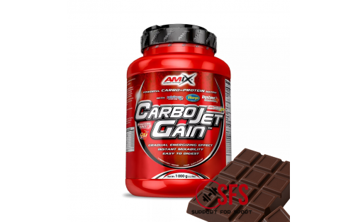 AMIX CarboJet Gain 1000 g Chocolate