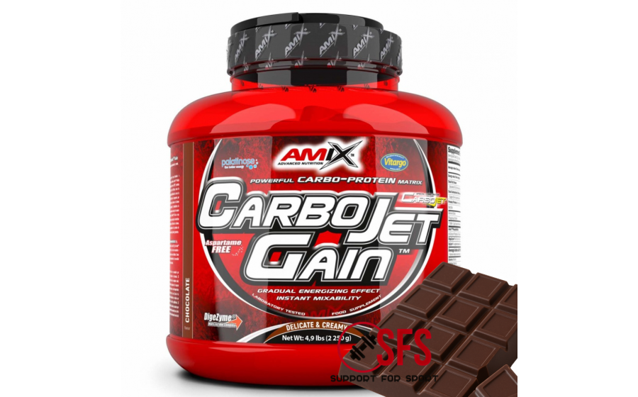 AMIX CarboJet Gain 2250 g Chocolate AMIX CarboJet Gain 2250 g Chocolate