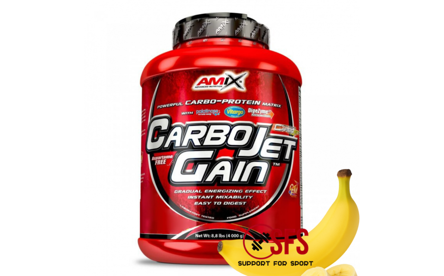 AMIX CarboJet Gain 4000 g Banana AMIX CarboJet Gain 4000 g Banana