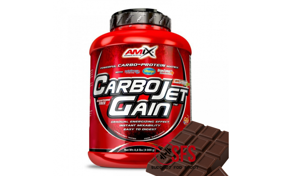 AMIX CarboJet Gain 4000 g Chocolate
