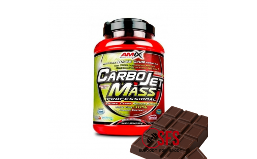 AMIX CarboJet Gain Mass Professional 1800 g Chocolate