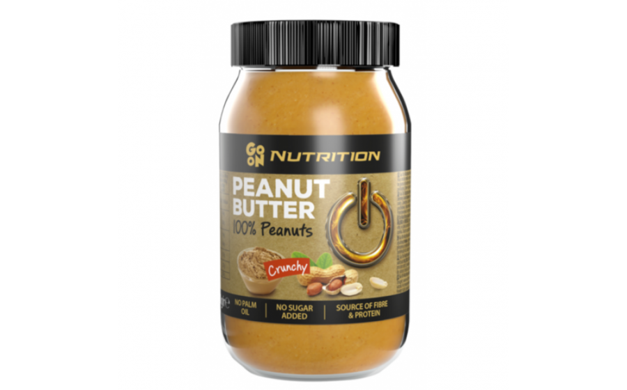GoOn Peanut Butter Crunchy 900 г — 100 % арахіс, хрусткі фрагмен