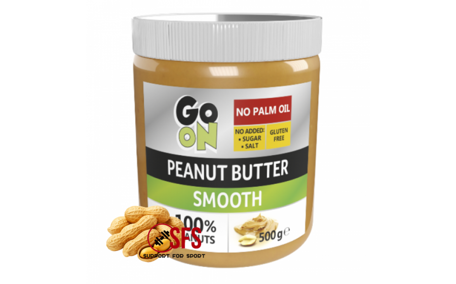 GoOn Nutrition Peanut Butter Smooth 100% — 500 г