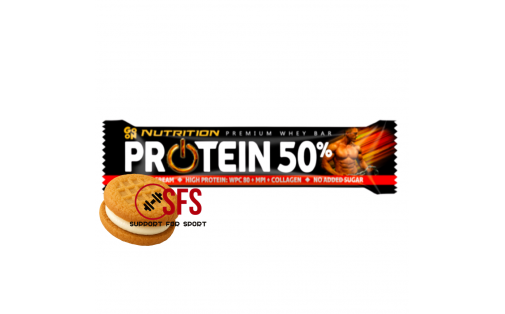 GoOn Nutrition Protein Bar 50% (40 g, cookie & cream)