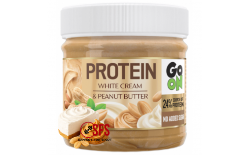 GoOn Protein Cream White Cream & Peanut Butter 180 г — 24 % 