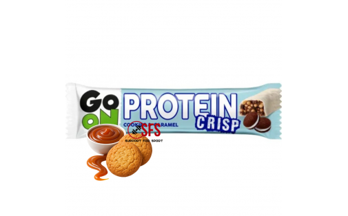 GoOn Protein Crisp Bar Cookies & Caramel — хрусткий батончик
