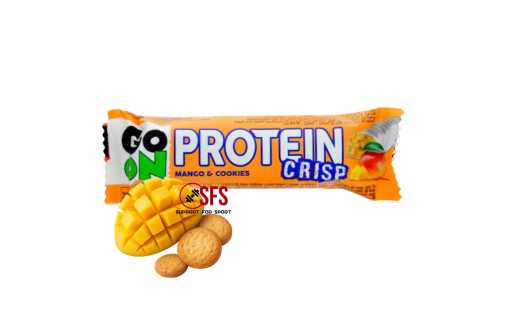 GoOn Protein Crisp Bar Mango & Cookies — хрусткий батончик