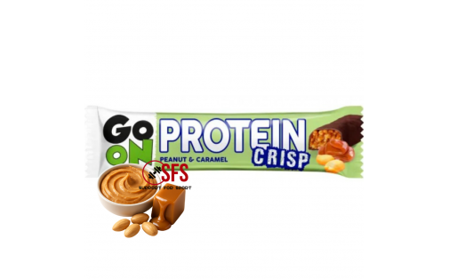 GoON Nutrition Protein Crisp Bar with Peanut & Caramel 50g