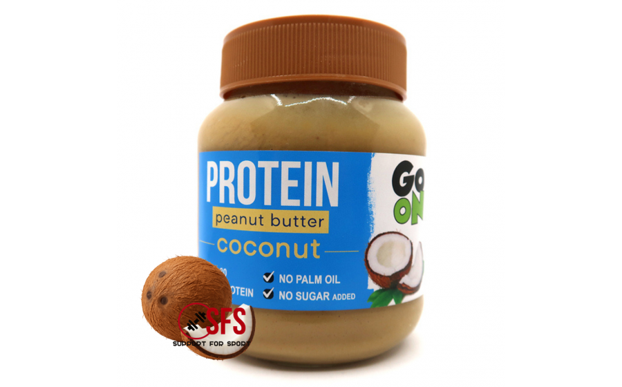 GoOn Protein Peanut Butter Coconut 350 г — фітнес паста
