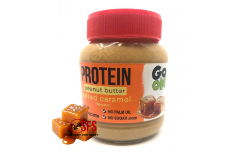 GoOn Protein Peanut Butter Salted Caramel 350 г — фітнес паста