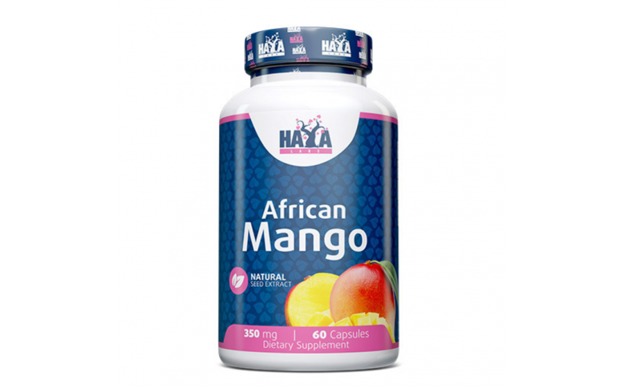 Haya Labs African Mango 350 мг — природна підтримка метаболізму Haya Labs African Mango 350 мг — капсули для зниження ваги