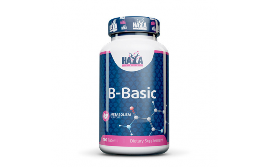 Haya Labs B‑Basic — B‑комплекс, 100 таблеток