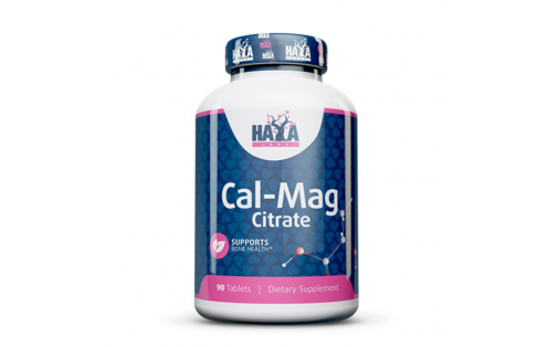 Haya Labs Calcium Magnesium Citrate — 90 таблеток для підтримки 