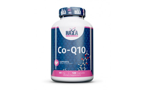 Haya Labs Co‑Q10 60 мг – 120 капсул, антиоксидант і енергетична 