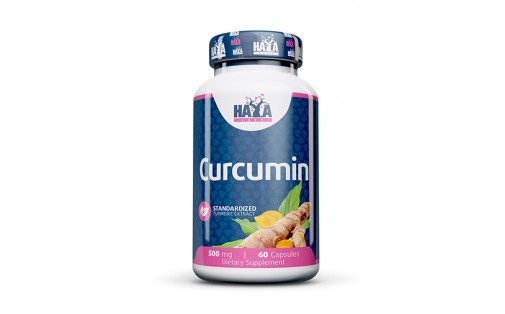 Haya Labs Curcumin (Turmeric Extract) 500 мг – 60 капсул, натура