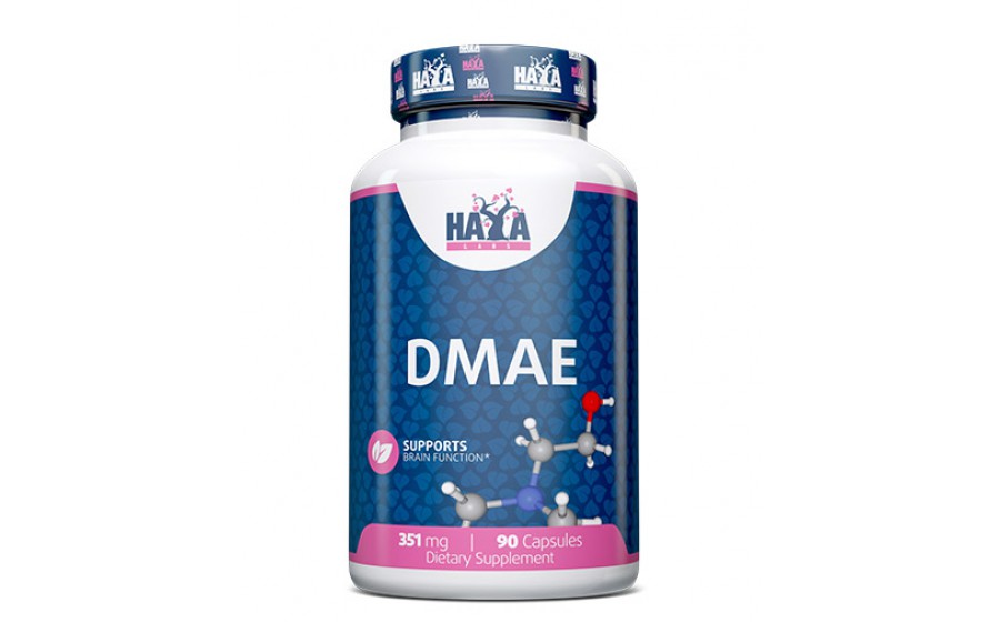 Купити Haya Labs DMAE 351 мг – 90 капсул, оригінал, Україна Haya Labs DMAE 351 мг – 90 капсул, підтримка пам’яті та шкіри