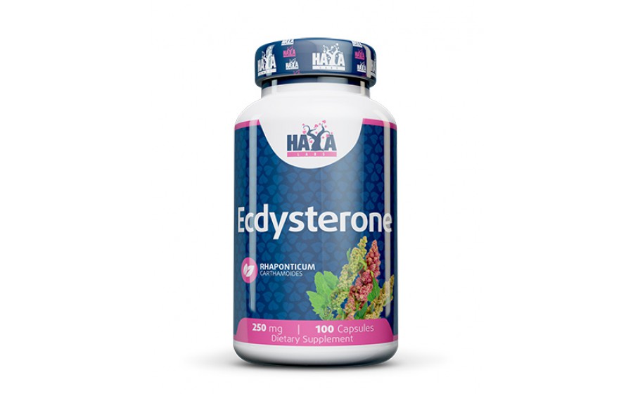 Haya Labs Ecdysterone 250 мг – упаковка 100 капсул, зростання м’