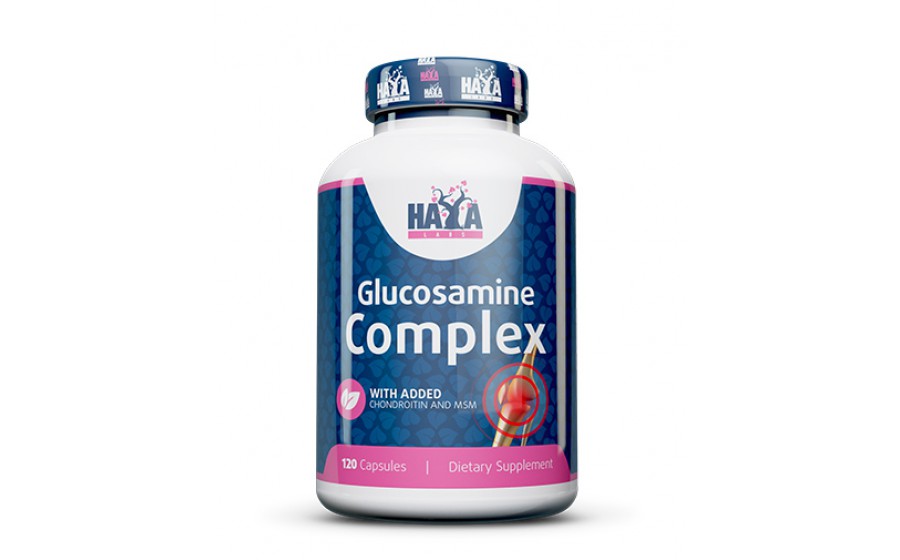 Купити Haya Labs Glucosamine Chondroitin & MSM Complex 120 к Haya Labs Glucosamine Chondroitin & MSM Complex 120 капсул —