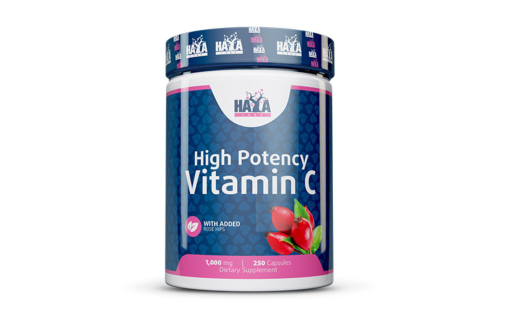 Haya Labs Vitamin C 1000 мг з Rose Hips — 250 капсул захист імун