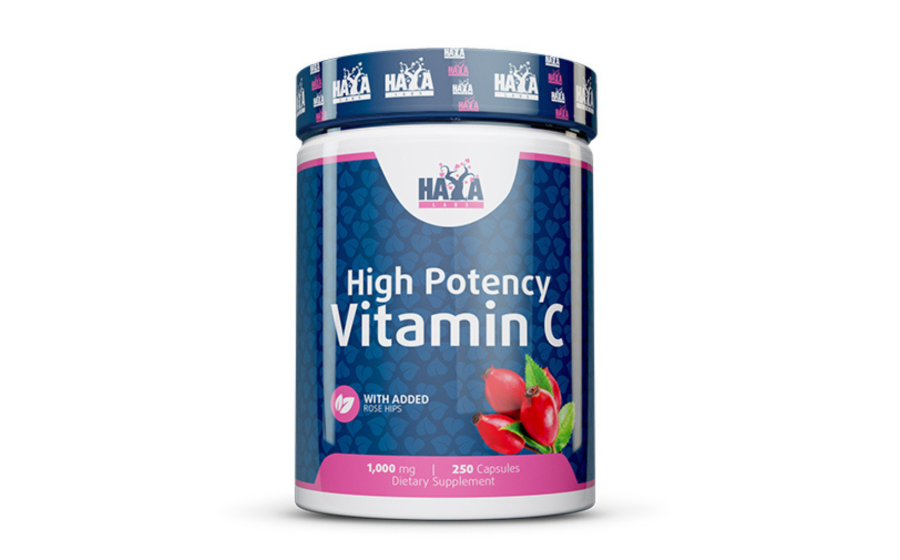 Haya Labs Vitamin C 1000 мг з Rose Hips — 250 капсул захист імун