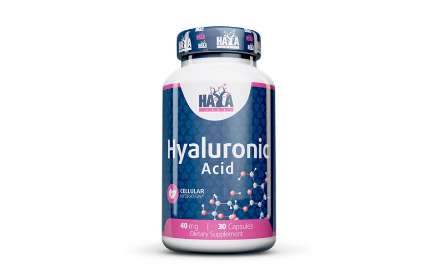 Haya Labs Hyaluronic Acid 40 мг – 30 капсул, зволоження шкіри та