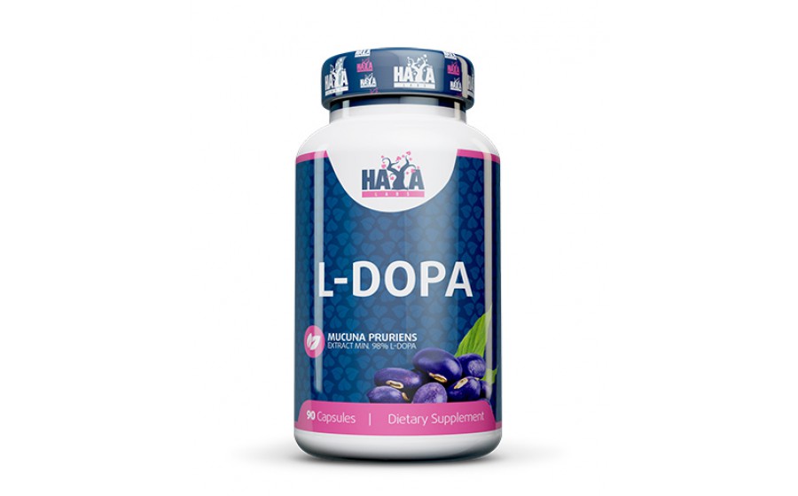 Haya Labs L‑DOPA Mucuna Pruriens Extract – 90 капсул, підтримка 