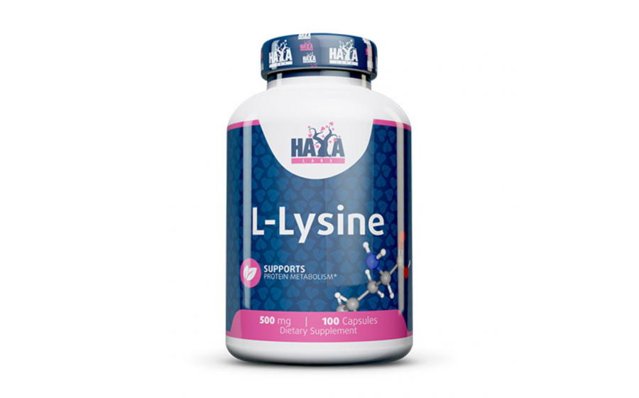 Haya Labs L‑Lysine — амінокислота 200 мг, 100 капсул Haya Labs L‑Lysine 200 мг — 100 капсул імунна підтримка