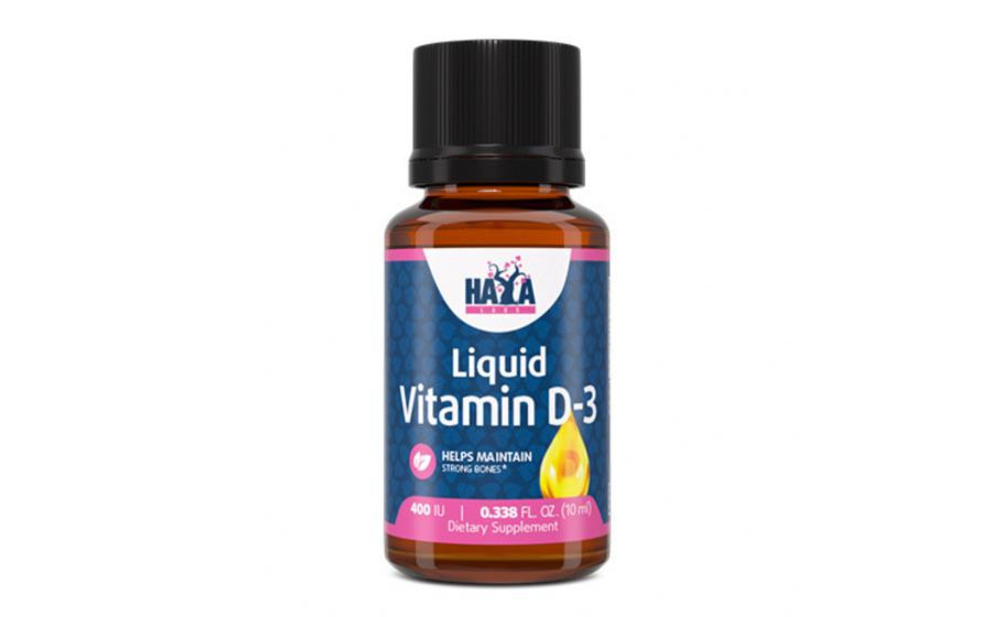 Haya Labs Liquid Vitamin D‑3 400 IU — рідкий вітамін D для імуні