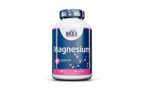 Haya Labs Magnesium Citrate 200 мг — 100 таблеток для нервової с