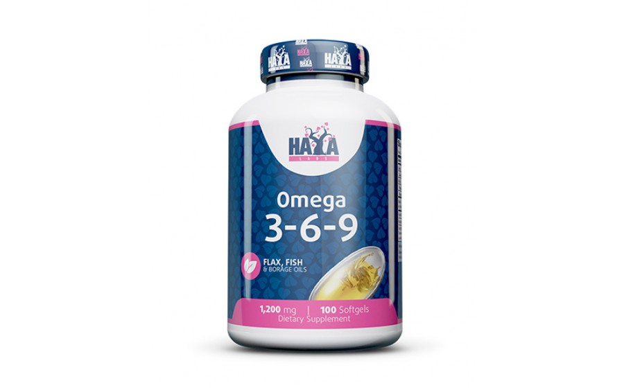 Купити Haya Labs Omega 3‑6‑9 100 софтгелів, оригінал, Україна Haya Labs Omega 3‑6‑9 100 софтгелів — комплекс EPA DHA та омега‑