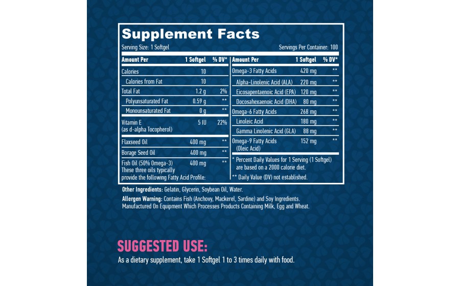 Купити Haya Labs Omega 3‑6‑9 100 софтгелів, оригінал, Україна Haya Labs Omega 3‑6‑9 100 софтгелів — комплекс EPA DHA та омега‑