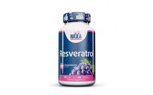Haya Labs Resveratrol 40 мг – упаковка 60 таблеток, антиоксидант