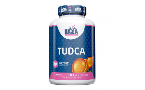 Haya Labs TUDCA 200 мг – 100 капсул, веган, печінка, без глютену
