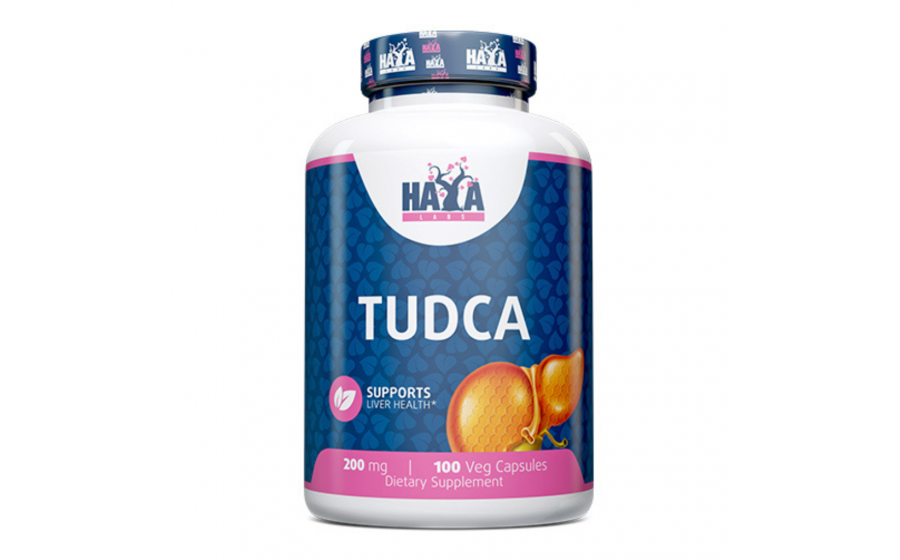 Haya Labs TUDCA 200 мг – 100 капсул, веган, печінка, без глютену